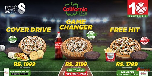 California Pizza PSL Deals Starting From Rs.1999 
