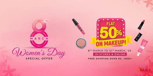 WB Stores Women's Day Sale Alert! FLAT 50% Off 
