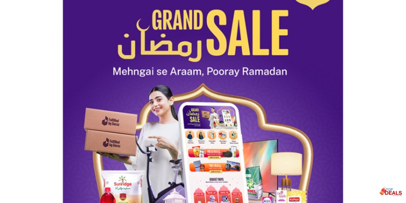 Daraz Offering 70% Discount on All Products 