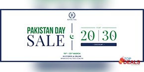 Royal Tag Pakistan Sale Flat 20% & 30% Off 