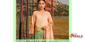 Nishat Linen Pakistan Day Sale FLAT 23% OFF 