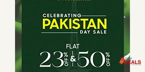 Sweet Sixteen Pakistan Day Sale Flat 23% & 50% Off 