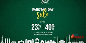 Hint The Pakistan Day Sale Upto 23% & 40% Off 