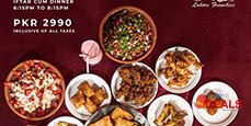 LalQila Iftar Cum Dinner Buffet! Rs 2990 