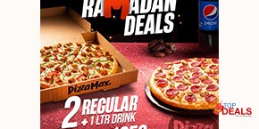 Pizza Max Ramadan Regular Deal For Rs.1650 