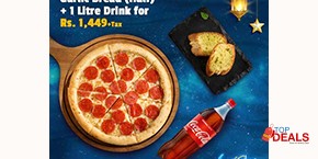 14th Street Pizza Iftar Deal 1 For Rs.1449 