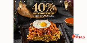 BAM-BOU 40% off on Entire Menu 