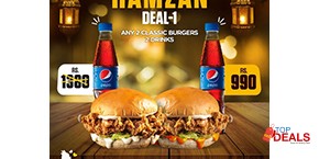 Clucky's Ramzan Deal 1 For Rs.990 