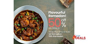 Ginsoy 50% off on Dine-in 