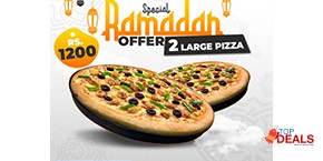 Pizza Mania Ramadan Offer 1 For Rs.1200 