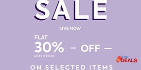 Orient Textiles FLAT 30% off on Unstitched 