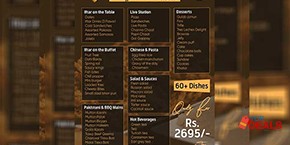 Zouq-E-Saeed Restaurant Iftar Buffet For Rs.2695 
