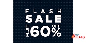 Footlib! Flash Sale Flat 60% Off 