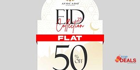 Avocado Men Clothing Eid Sale Flat 50% Off 