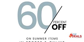 Surplus By Charcoal UP TO 60% off on Summer Items 