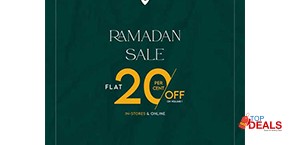 Equator Stores Ramadan Sale Flat 20% Off 