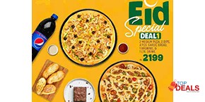 Caesar's Pizza Eid Deal 1 For Rs.2199 