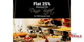 Royal Jasmine FLAT 25% off on Dinner Buffet 
