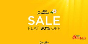 Leisure Club Mid Summer Sale Flat 30% Off 
