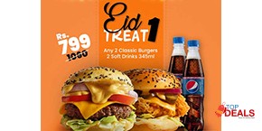 Funkaar Cafe Eid Treat 1 For Rs.799 