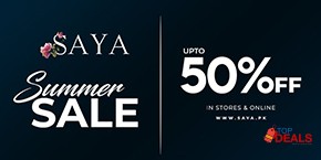 SAYA Summer Sale Upto 50% Off 