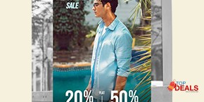 Equator Stores Mid Summer Sale Flat 20% & 50% Off 
