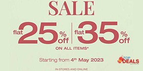 MTJ - Tariq Jamil Summer Splash Sale Flat 25% & 35% off 