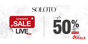 Soloto Summer Sale! Upto 50% off 