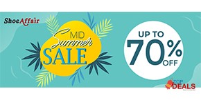 Shoe Affair Mid Summer Sale Upto 70% Off 