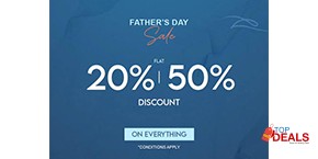 Equator Stores Father's Day Sale! Flat 20% & Flat 50% Off 