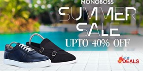MONOBOSS Summer Sale Upto 40% Off 