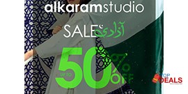 Azaadi Sale By Alkaram Studio Get UP TO 50% OFF 