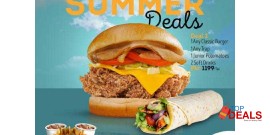 The Sauce Burger Cafe Summer Deal 2 For Rs.1199/- +Tax 