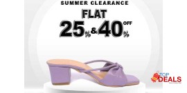 Metro Shoes Summer Clearance! Upto 50% OFF 
