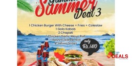 Pizza Spice Yummiest Summer Deal 3 For Rs.1410/- 