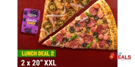 Broadway Pizza Lunch Deal 2 For Rs.899/- 