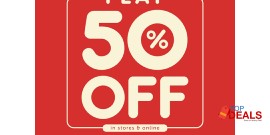 Hopscotch Summer Clearance Sale FLAT 50% off on Entire Summer Stock 