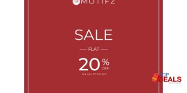 Motifz FLAT 20% off on Unstitched 