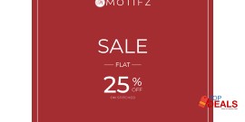 Motifz FLAT 25% off on Ready to wear 