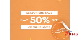 Pepperland Season End Sale FLAT 50% off on Entire Stock 