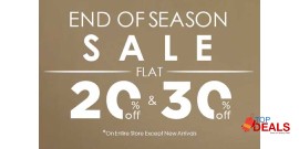Shahid Afridi Store End Of Season Sale FLAT 20% & 30% OFF 