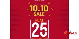 1st Step Shoes & Bags 10.10 Sale FLAT 25% OFF on Entire Stock 