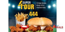 Mr.Chicken Super 4our Deal For Rs.444/- 