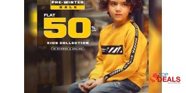 Edenrobe Pre Winter Sale FLAT 50% OFF on Kids Collection 