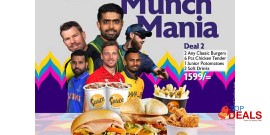 The Sauce Burger Cafe World Cup Deal 2 For Rs.1599/- 