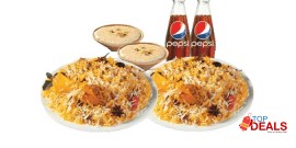 Student Biryani Exclusive Discounted Deal 3 For Rs.820/- 