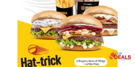 HOB - House Of Burgers Hat Trick Deal For Rs.2399/- 