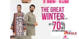 Gul Ahmed The Great Winter Sale UP TO 70% OFF 