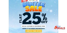 Zubaidas Graco Babyshop Pre-Winter Sale! Flat 25% OFF 