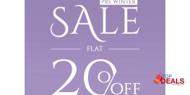 Khas Stores Pre Winter Sale FLAT 20% OFF 